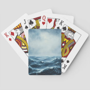 Rough Seas Ocean Waves Playing Cards