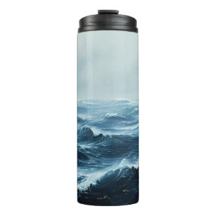 Rough Seas Ocean Waves Thermal Tumbler