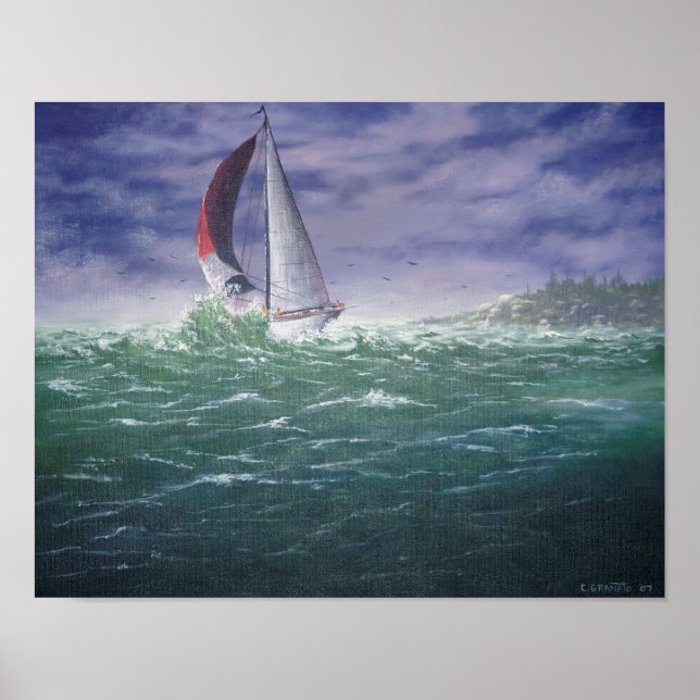 Rough Seas Poster (Front)