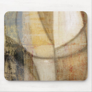 Rough Textured Earth Tone Painting Mouse Mat