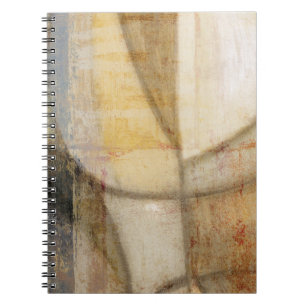 Rough Textured Earth Tone Painting Notebook