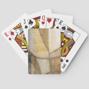 Rough Textured Earth Tone Painting Playing Cards