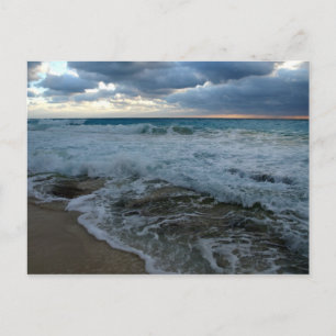 rough waters postcard