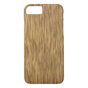 Rough Wood Grain Background in Natural Colour iPhone 8/7 Case