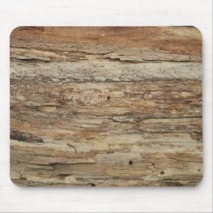 Rough Wood Grain Mouse Mat