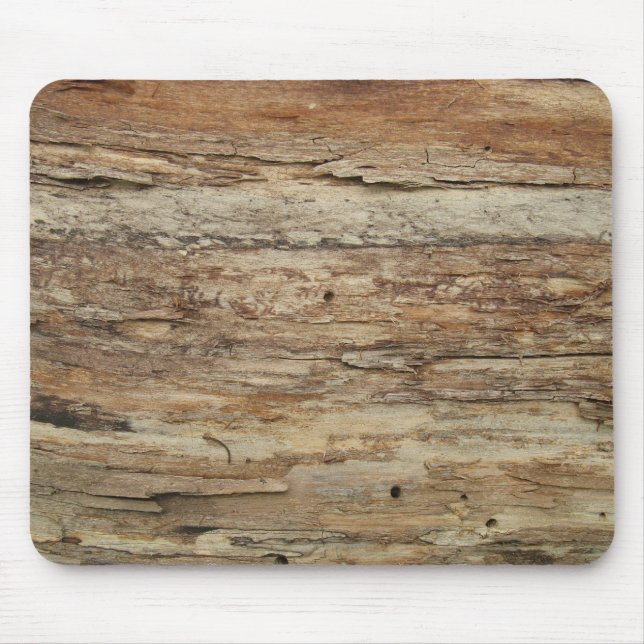 Rough Wood Grain Mouse Mat (Front)