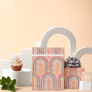 Roughed up Rainbows Wrapping Paper