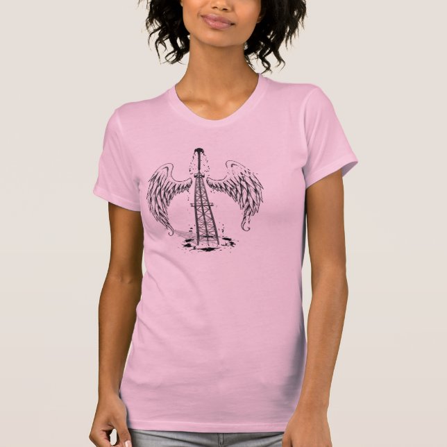 Roughneck and Angel T-Shirt (Front)