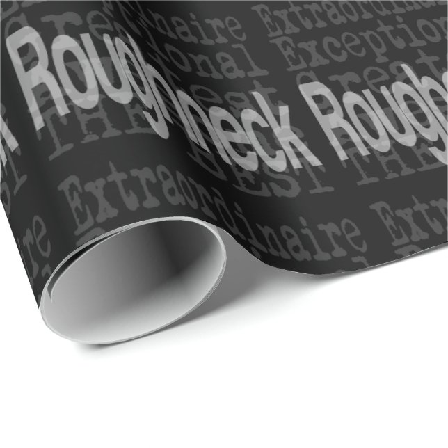 Roughneck Extraordinaire Wrapping Paper (Roll Corner)