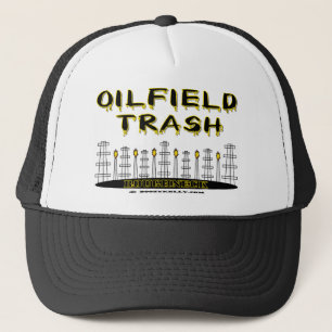Roughneck,Hat,Oil Field Trash,Oil Rigs,Oil, Trucker Hat