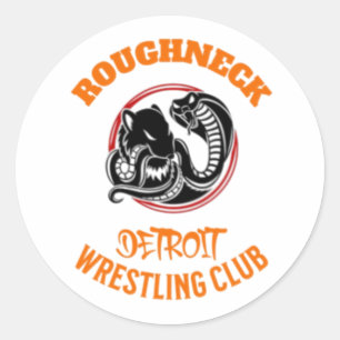 Roughneck Wrestling Sticker