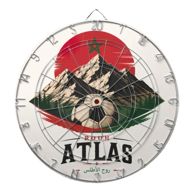 Rouh ATLAS Dartboard (Front)