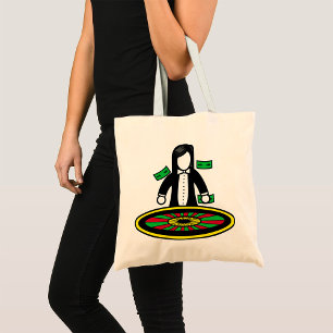 Roulette Dealer Tote Bag