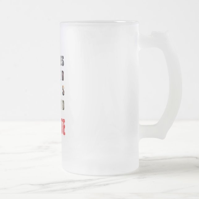 Roulette Frosted Mug (Right)