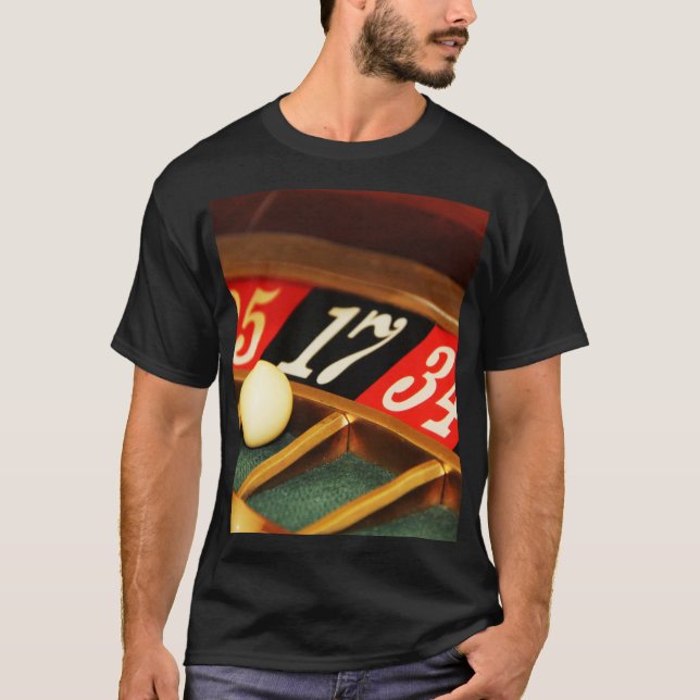 Roulette Game Casino T-Shirt (Front)