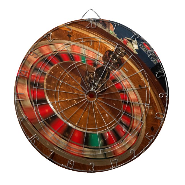 Roulette Game Money Casino Las Vegas Dartboard (Front)