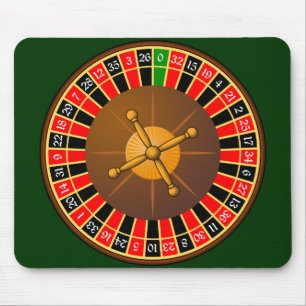roulette mouse mat