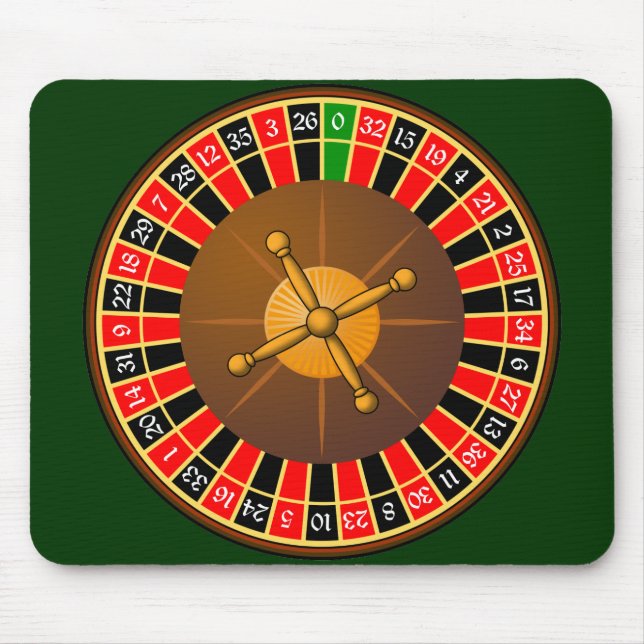 roulette mouse mat (Front)