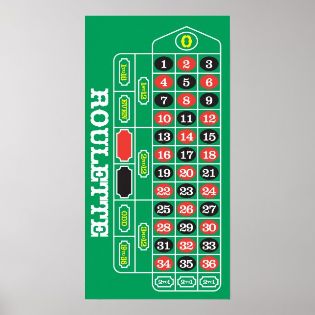Roulette Poster (Front)