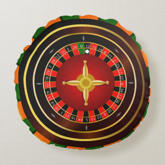 ROULETTE WHEEL 2  ROUND CUSHION