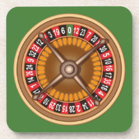 Roulette Wheel custom coasters
