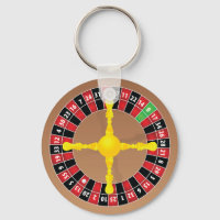 Roulette Wheel Keychain