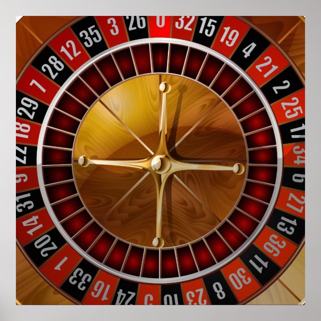 Roulette Wheel Poster (Front)