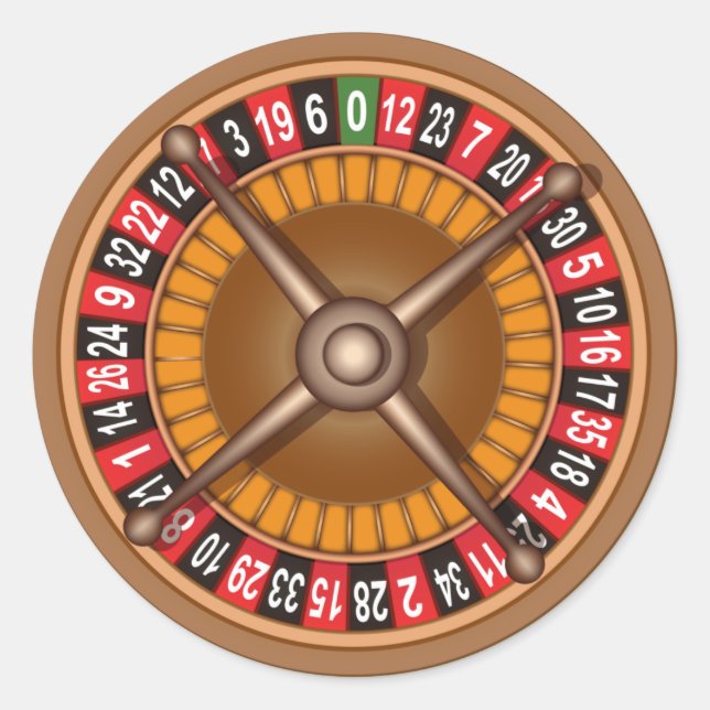 Roulette Wheel stickers (Front)