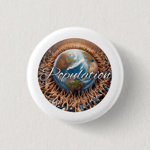 Round, 1.25 inch 3 cm round badge