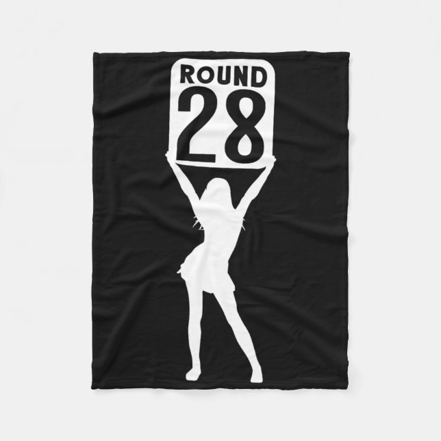 Round 28  fleece blanket (Front)