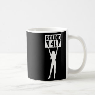 Round 41 Years Old Boxer Bday 41st Birthday Boxing Coffee Mug