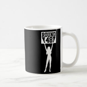 Round 48 Years Old Boxer Bday 48th Birthday Boxing Coffee Mug