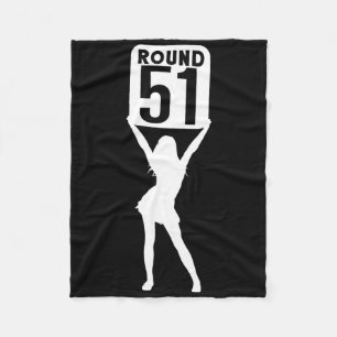 Round 51 fleece blanket