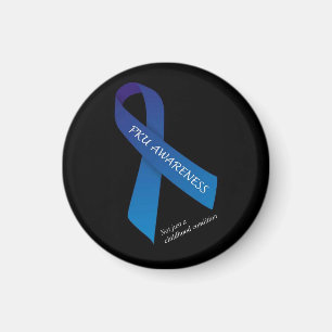 Round Adult PKU Awareness Magent Magnet