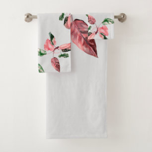 ROUND AND GREEN SHEET BATH TOWEL SET