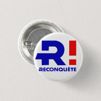 Round Badge 32 mm, Zemmour President 2022