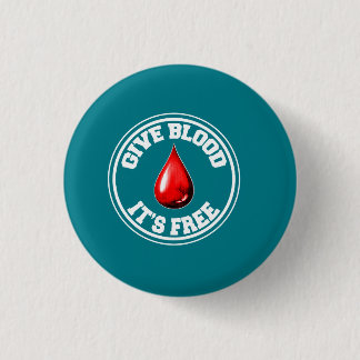Round Badge - Blood Donor