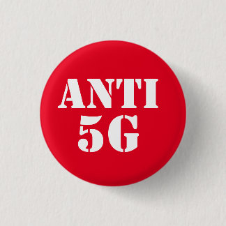 Round badge button Anti 5G