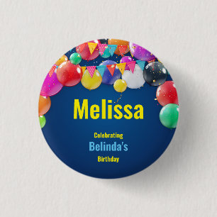 Round Badge for Kids Birthday Party