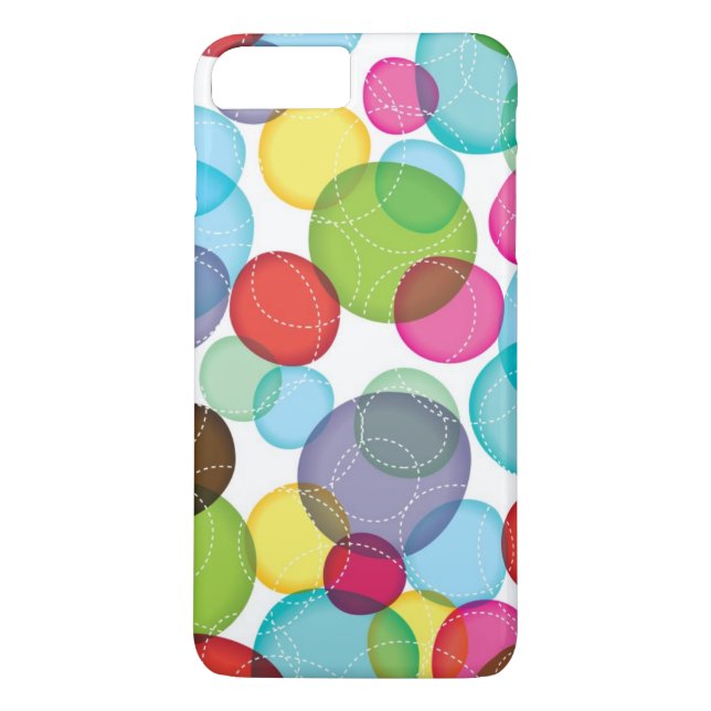 Round bubbles kids pattern 2 Case-Mate iPhone case (Back)