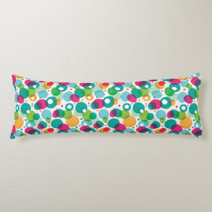 Round bubbles kids pattern body cushion