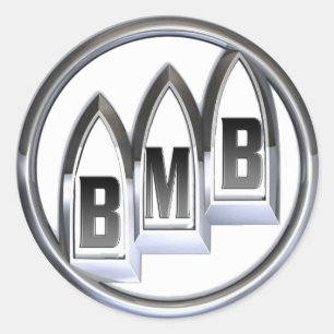 Round Buick MacKane Logo Sticker