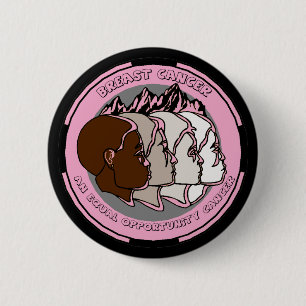 Round Button - Breast Cancer Awareness