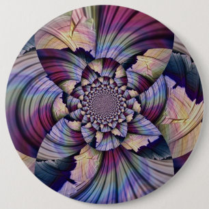 Round Button, Colossal, 6 Inch 6 Cm Round Badge