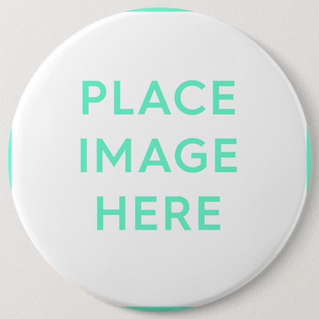 Round Button, Colossal, 6 Inch - Souvenir Gift 6 Cm Round Badge (Front)