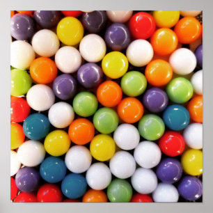 Round Candies Poster