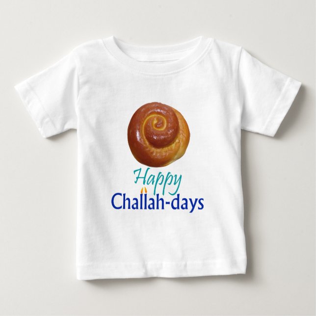 round challadays baby T-Shirt (Front)