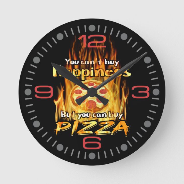  Round Clock for Pizza shop (Front)