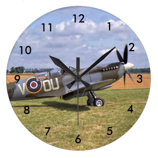 Image of Round clock - Spitfire T9
