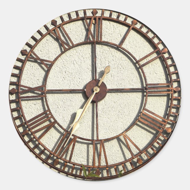 Round Clock Stickers (Front)